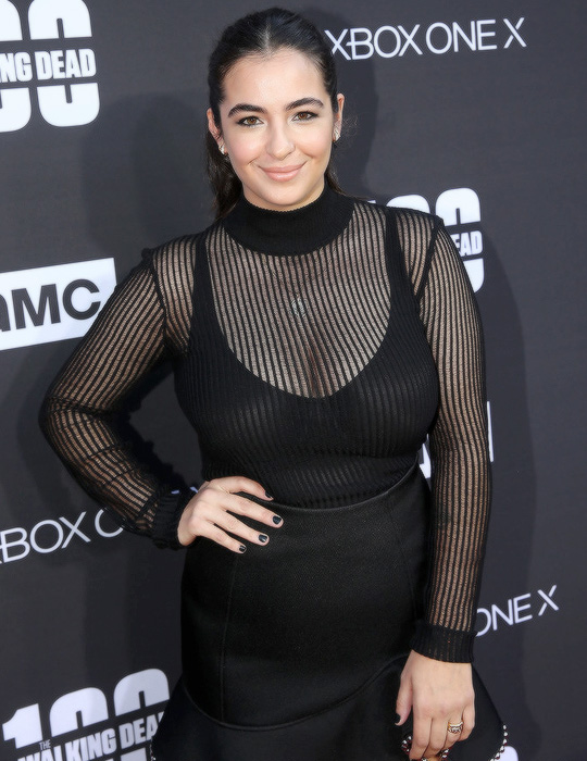 The walking dead 8 temporada premiere twd 100 alanna masterson