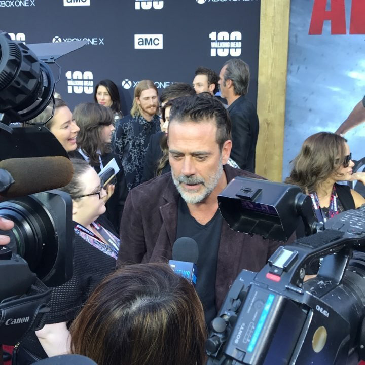 The walking dead 8 temporada premiere twd 100 jeffrey dean morgan