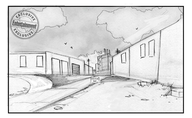 The walking dead 8 temporada s08e01 storyboard daryl dixon 16