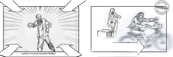 The walking dead 8 temporada s08e01 storyboard daryl dixon 5