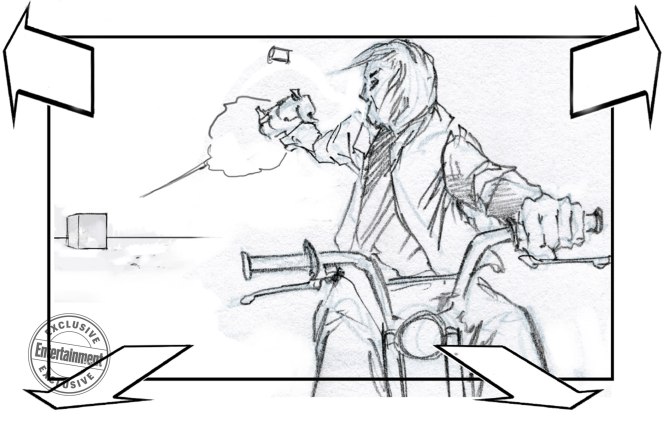 The walking dead 8 temporada s08e01 storyboard daryl dixon 8