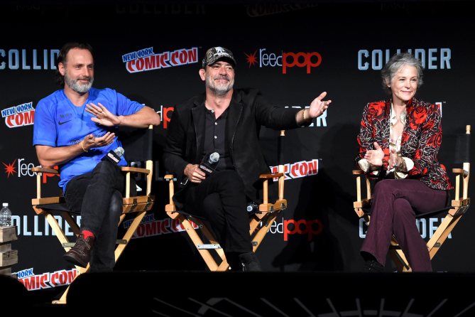 The Walking Dead NYCC 2017 9 Andrew Lincoln Jeffrey Dean Morgan Melissa McBride