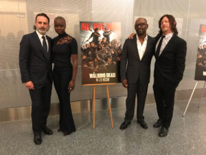 The Walking Dead Smithsonian 11 Danai Gurira Andrew Lincoln Lennie James Norman Reedus