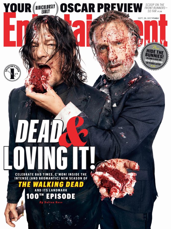 The Walking Dead TWD 100 EW 16 Capa Norman Reedus Andrew Lincoln