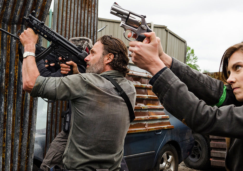 the walking dead s08e01 foto oficial 07 rick maggie