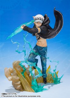 One piece trafalgar law gamma knife figuarts zero 1