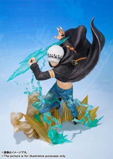 One piece trafalgar law gamma knife figuarts zero 5