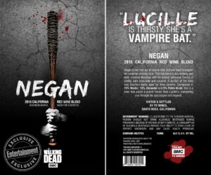 The Walking Dead Wine Collection Vinhos Negan 1