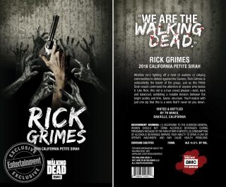 The walking dead wine collection vinhos rick 2