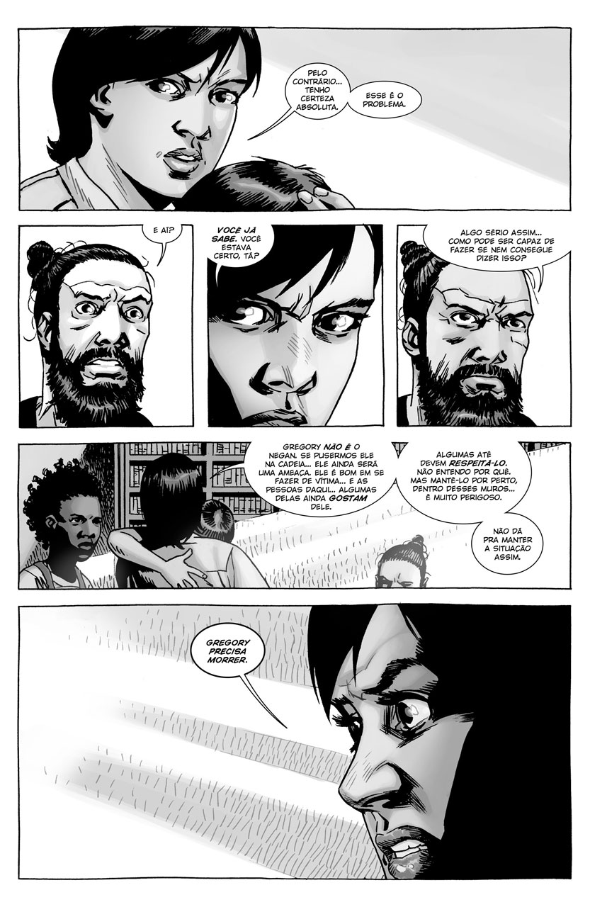 The walking dead hq 140 maggie jesus gregory deve morrer