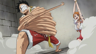 One piece episodio 816 2 luffy nami