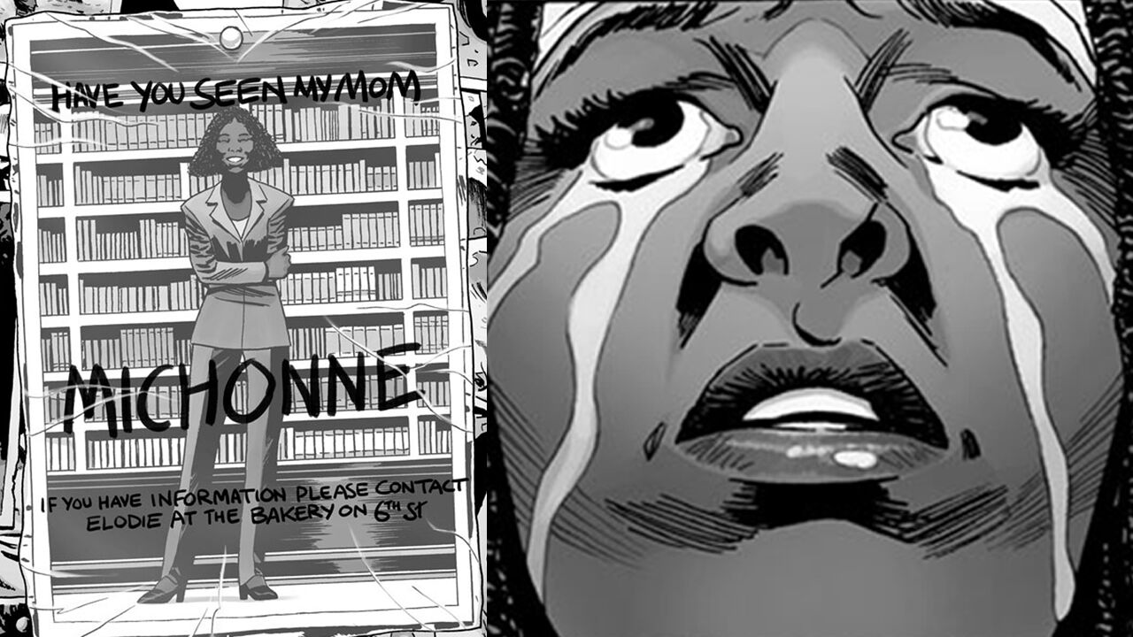 the walking dead 175 michonne elodie