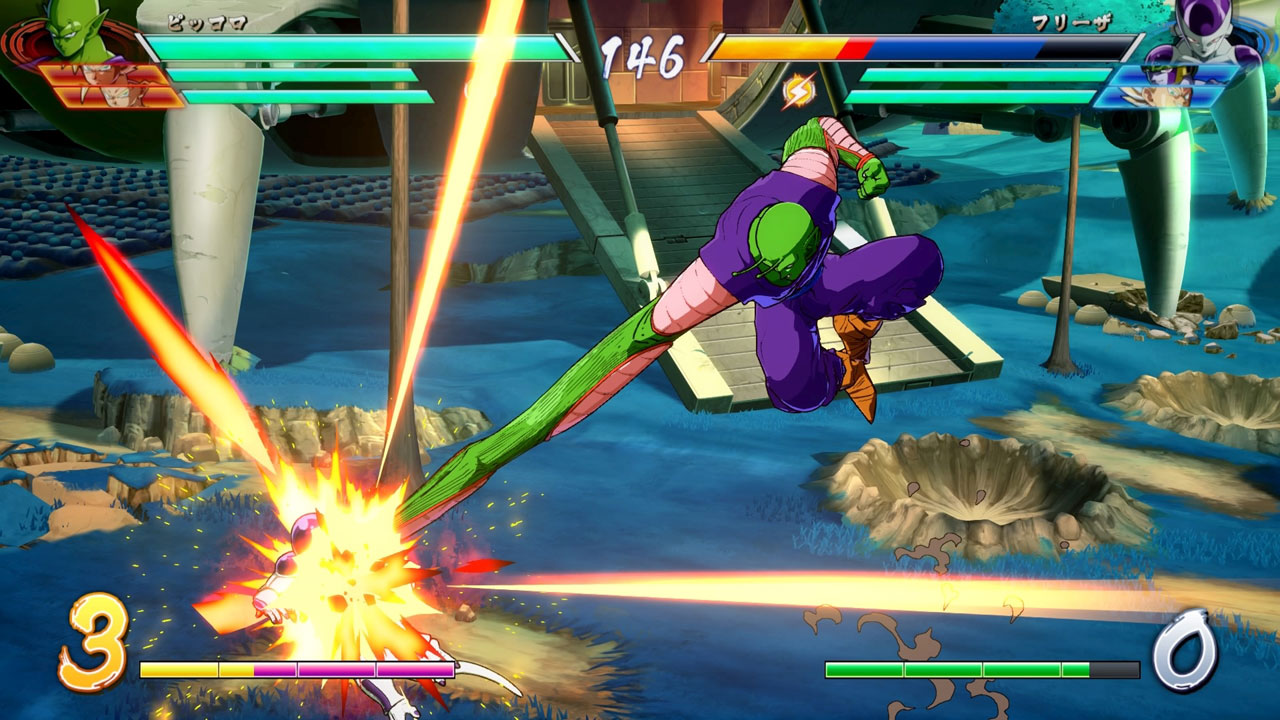 Dragon ball fighterz piccolo freeza