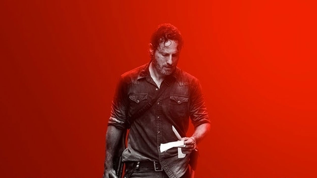 The walking dead 8 temporada parte 2 poster rick grimes capa