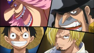 One piece episodio 829 1 big mom luffy bege sanji