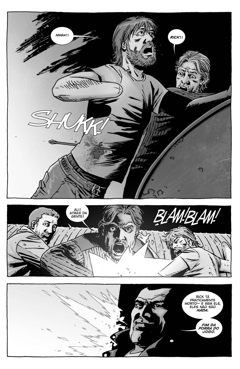 Como foi o Plano de Negan de INFECTAR ARMAS nos quadrinhos de The Walking  Dead?