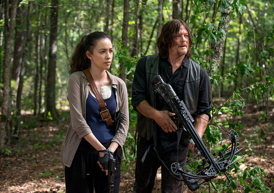 The walking dead s08e11 foto oficial 03 rosita daryl