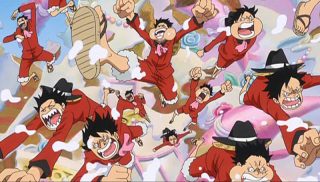 One piece episodio 832 4 luffys