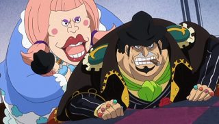 One piece episodio 840 1 bege chiffon