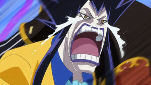 One Piece Episodio 841 Caesar Clown Gastino