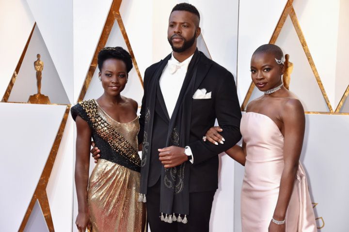 Lupita nyongo winston duke danai gurira oscar 2017