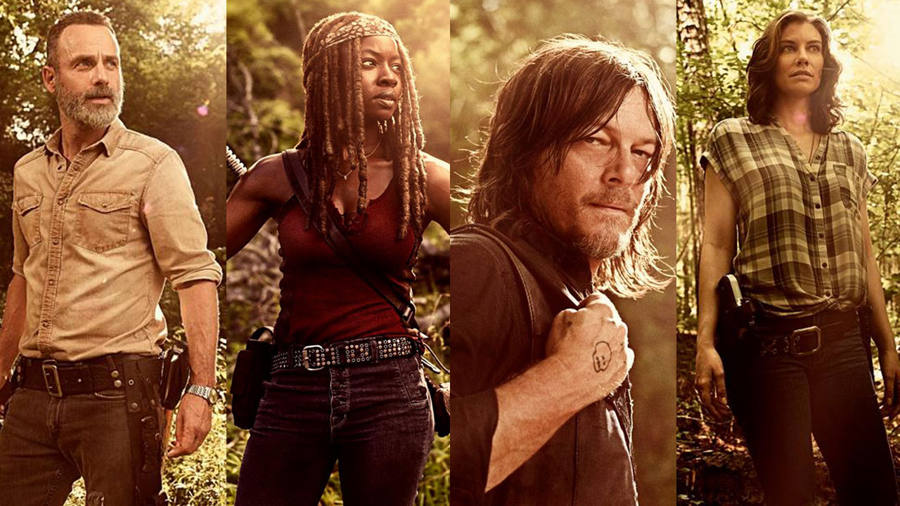 The walking dead 9 temporada fotos personagens capa