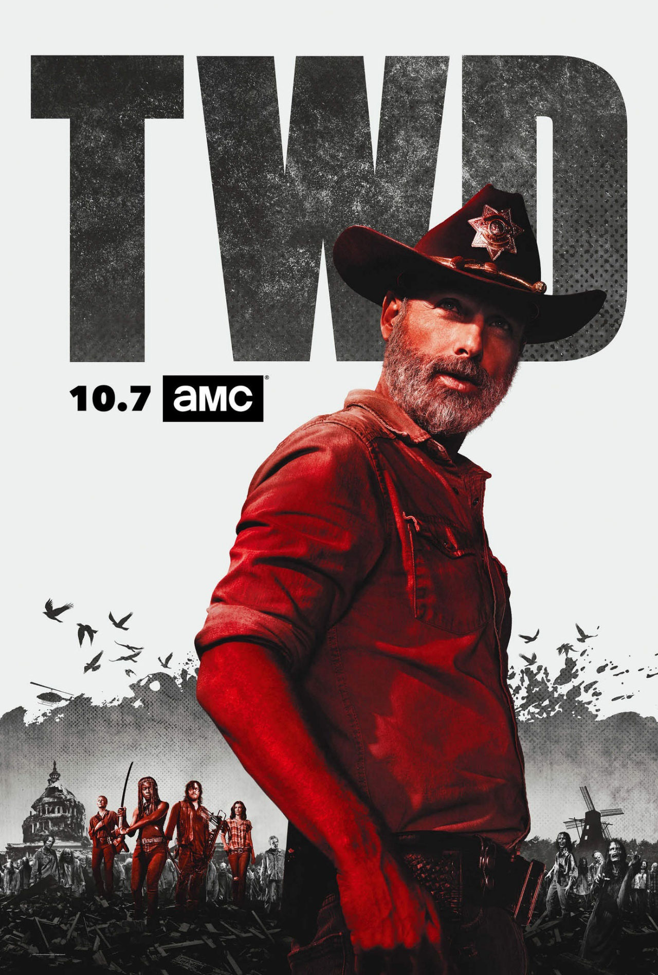 The walking dead 9 temporada poster 01