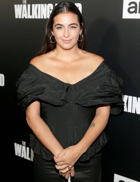 The walking dead 9 temporada premiere after party 11 alanna masterson