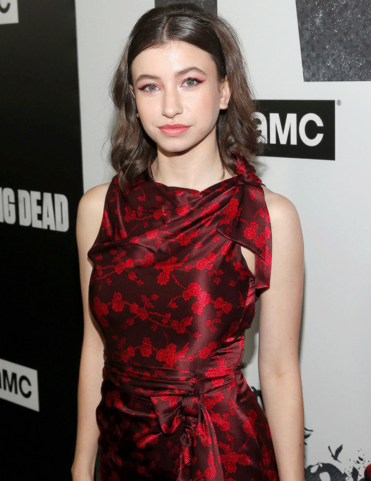 The walking dead 9 temporada premiere after party 17 katelyn nacon