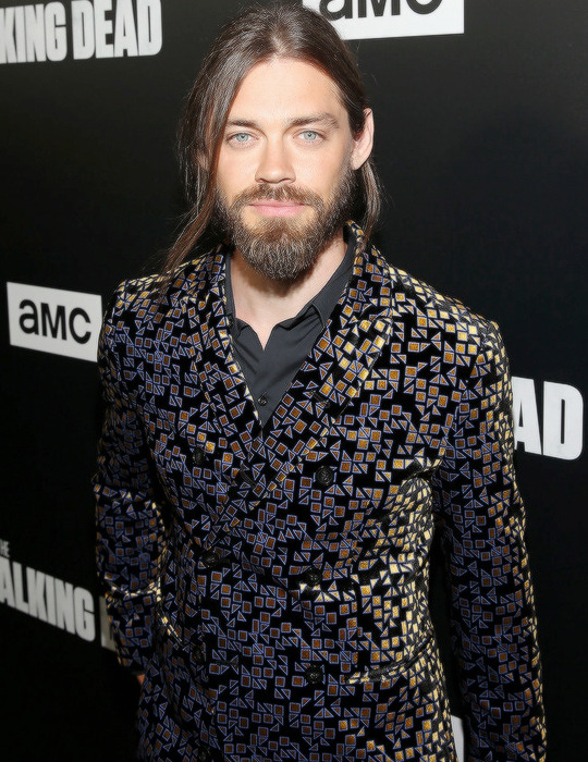 The walking dead 9 temporada premiere after party 19 tom payne