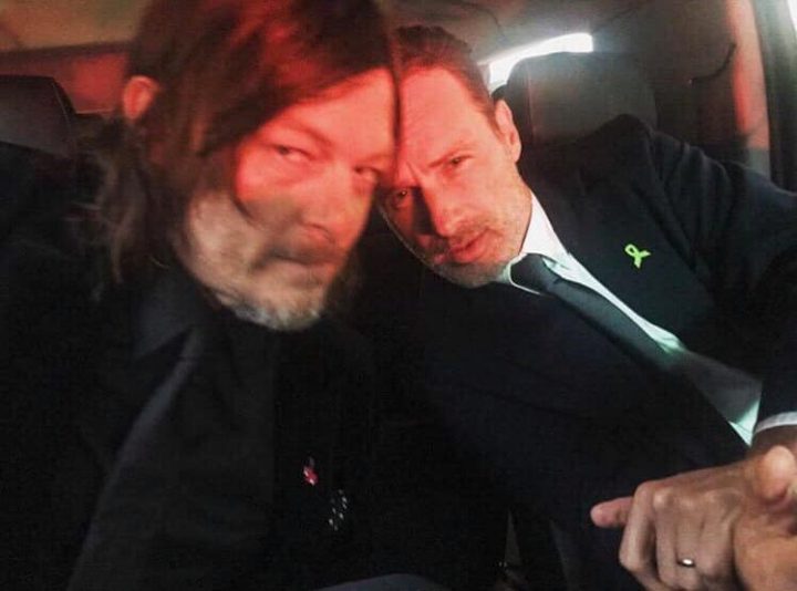 The walking dead 9 temporada premiere after party 24 norman reedus andrew lincoln