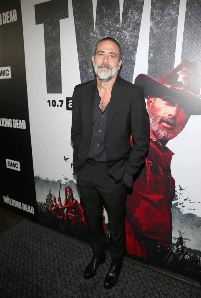 The walking dead 9 temporada premiere after party 25 jeffrey dean morgan