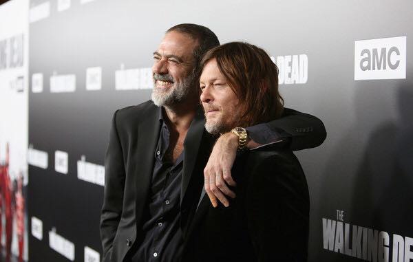 The walking dead 9 temporada premiere after party 36 jeffrey dean morgan norman reedus