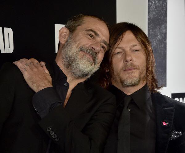 The walking dead 9 temporada premiere after party 37 jeffrey dean morgan norman reedus