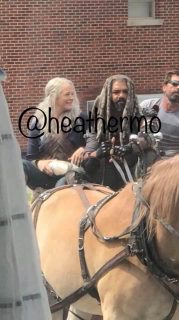 The walking dead 9 temporada s09e11 filmagens spoilers 1 carol ezekiel