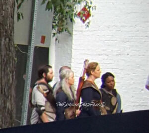 the walking dead 9 temporada s09e11 filmagens spoilers 5 Carol Ezekiel Dianne