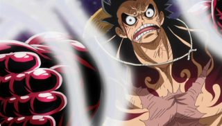 One piece episodio 856 4 luffy gear 4th