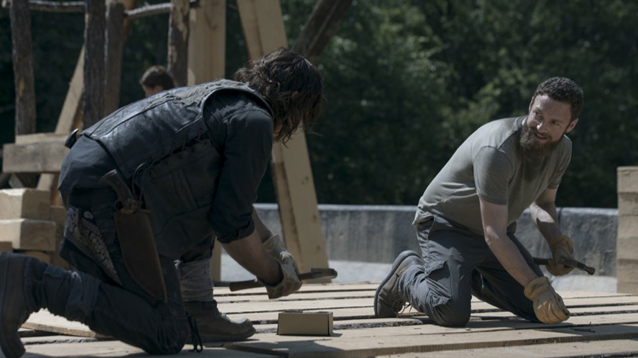 The walking dead s09e02 daryl aaron