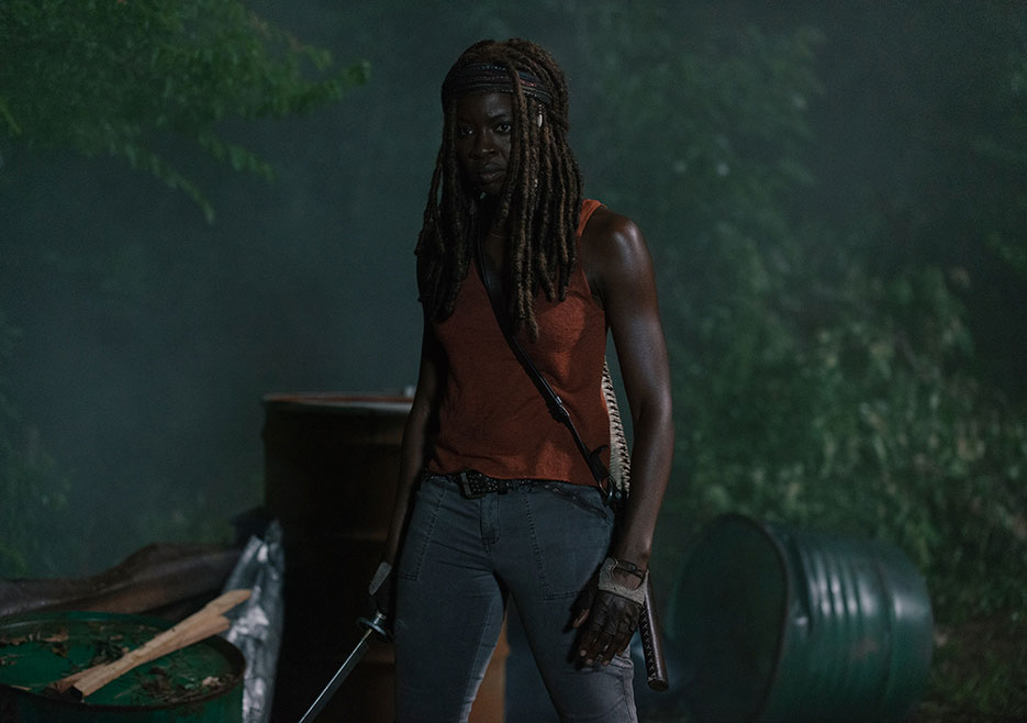 The walking dead s09e04 foto oficial 02 michonne