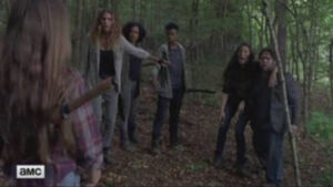 the walking dead 9 temporada s09e05 cena judith grimes magna