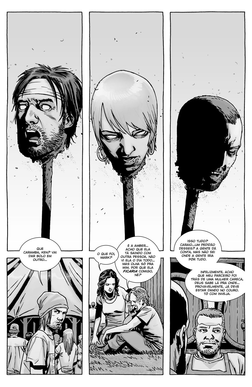 The walking dead hq 144 cabecas nas estacas 04