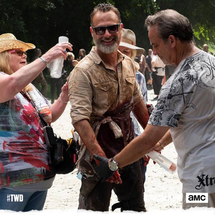 The walking dead s09e05 bastidores ultimos dias andrew lincoln 04