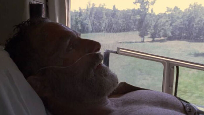Última cena de Rick Grimes em The Walking Dead, no 5º episódio da 9ª temporada de The Walking Dead.