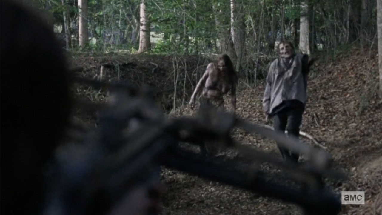 The walking dead s09e12 zumbi pelado