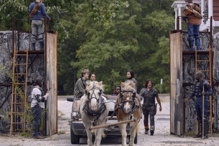 The walking dead s09e15 imagem extra 21 henry connie michonne lydia daryl