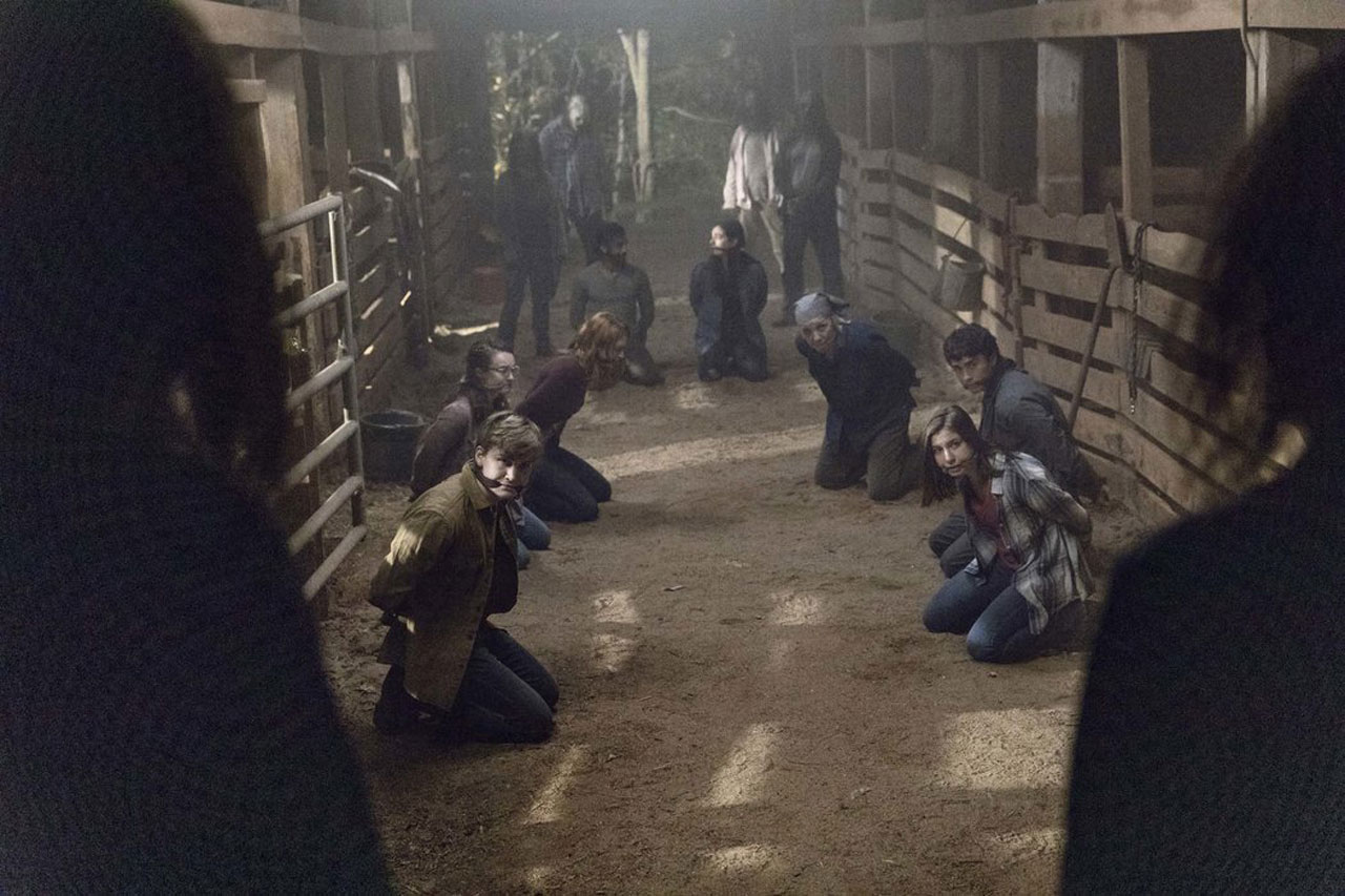 The walking dead s09e15 imagem extra 34 henry enid eddy rodney frankie tammy siddiq tara