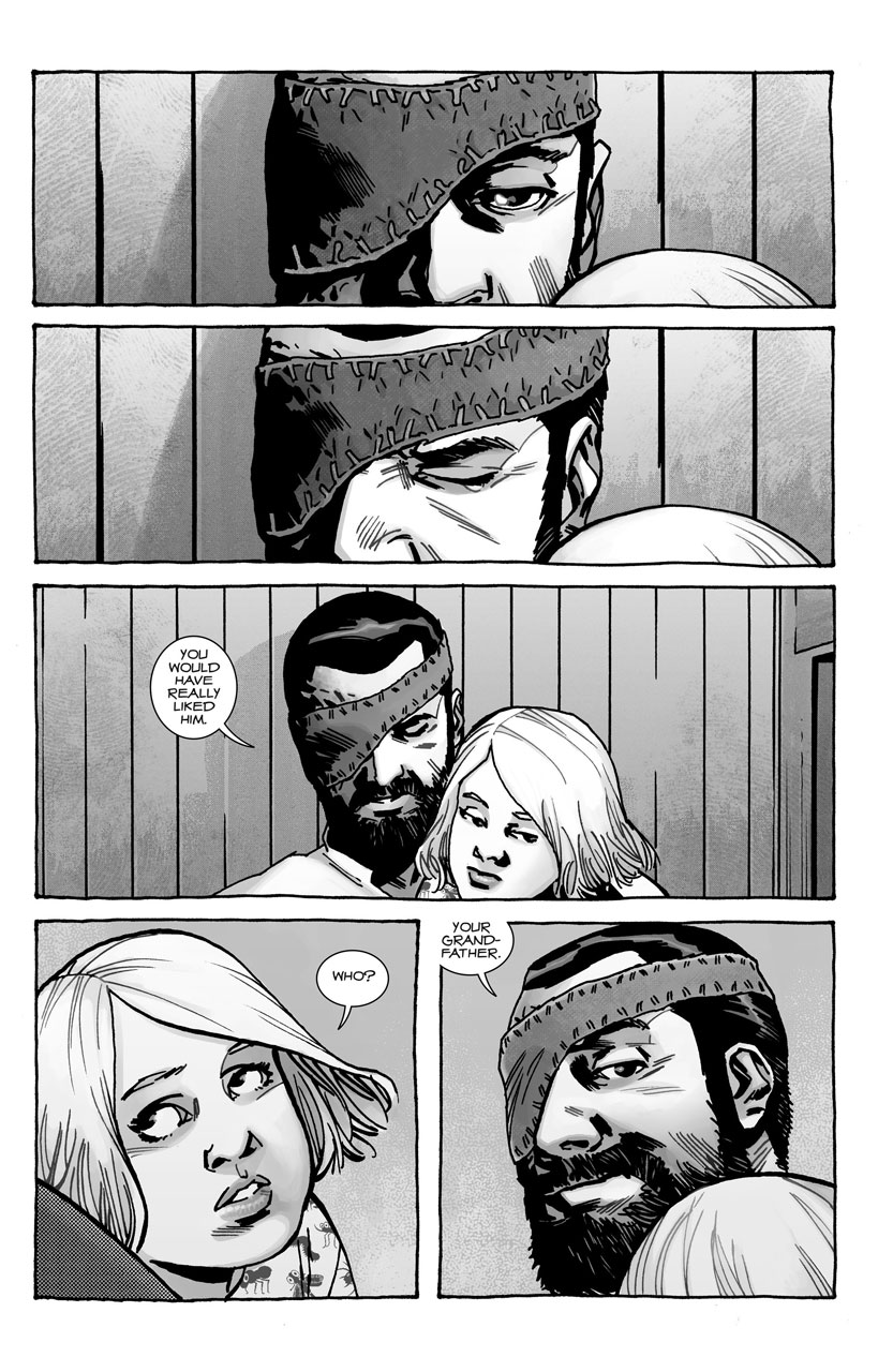 The walking dead hq 193 cena final 06 carl andrea