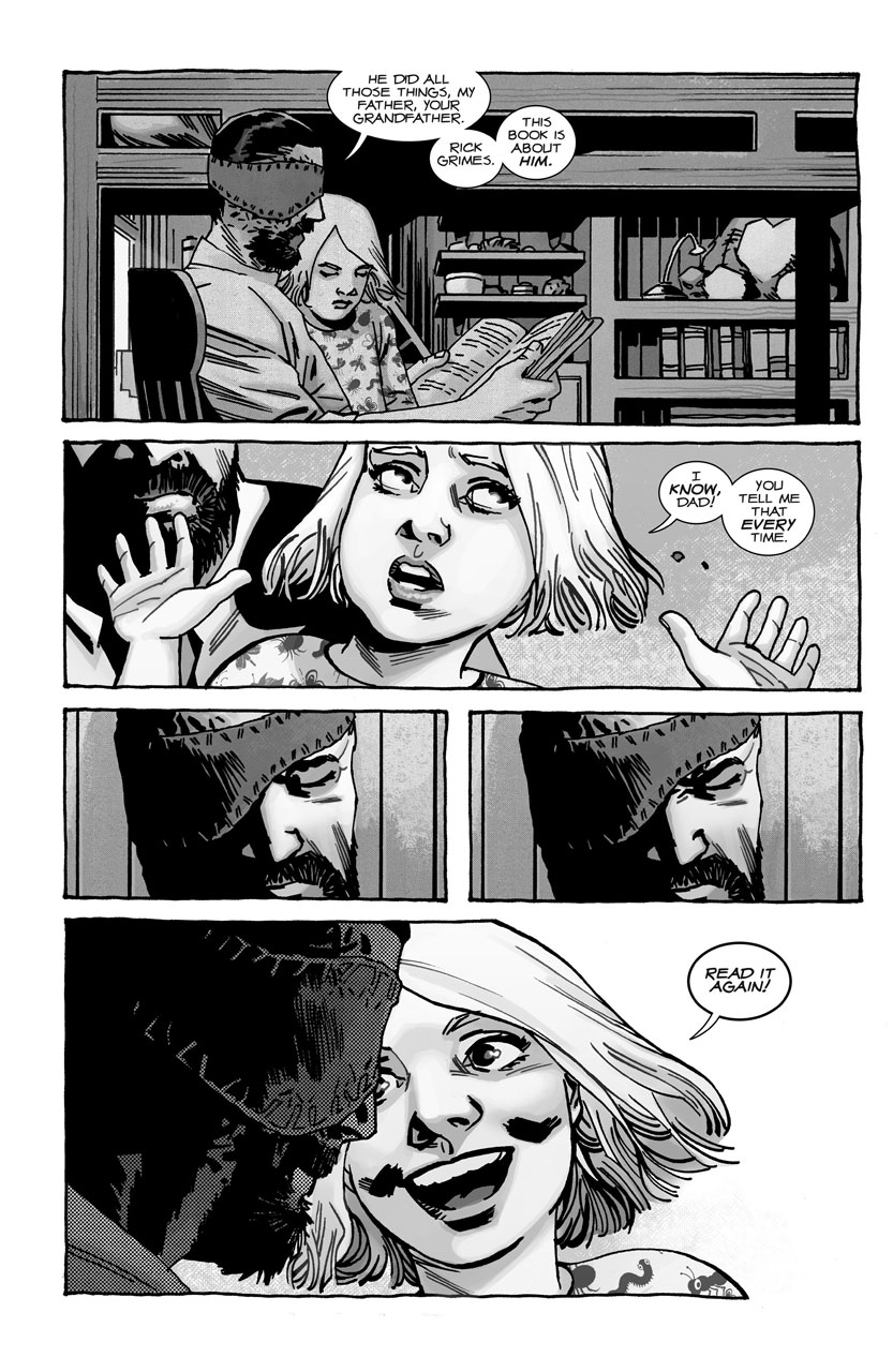 The walking dead hq 193 cena final 07 carl andrea