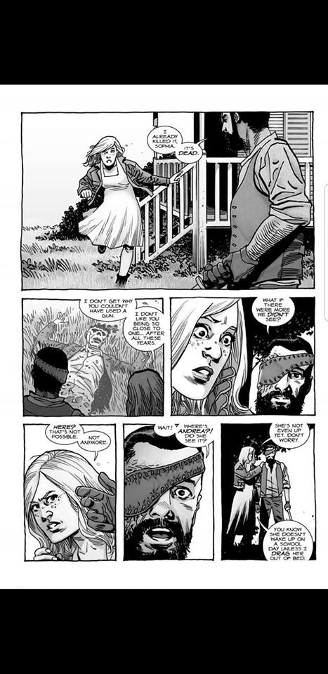 The walking dead hq 193 spoiler 03 carl sophia