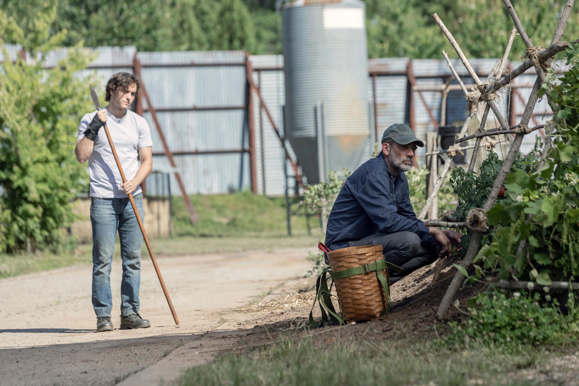 the walking dead 10 temporada fotos ew agosto 07 brandon negan